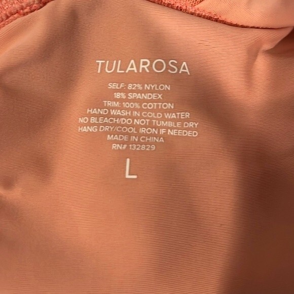 Tularosa “Frida” one piece bathing suit in terracotta L - Picture 3 of 4